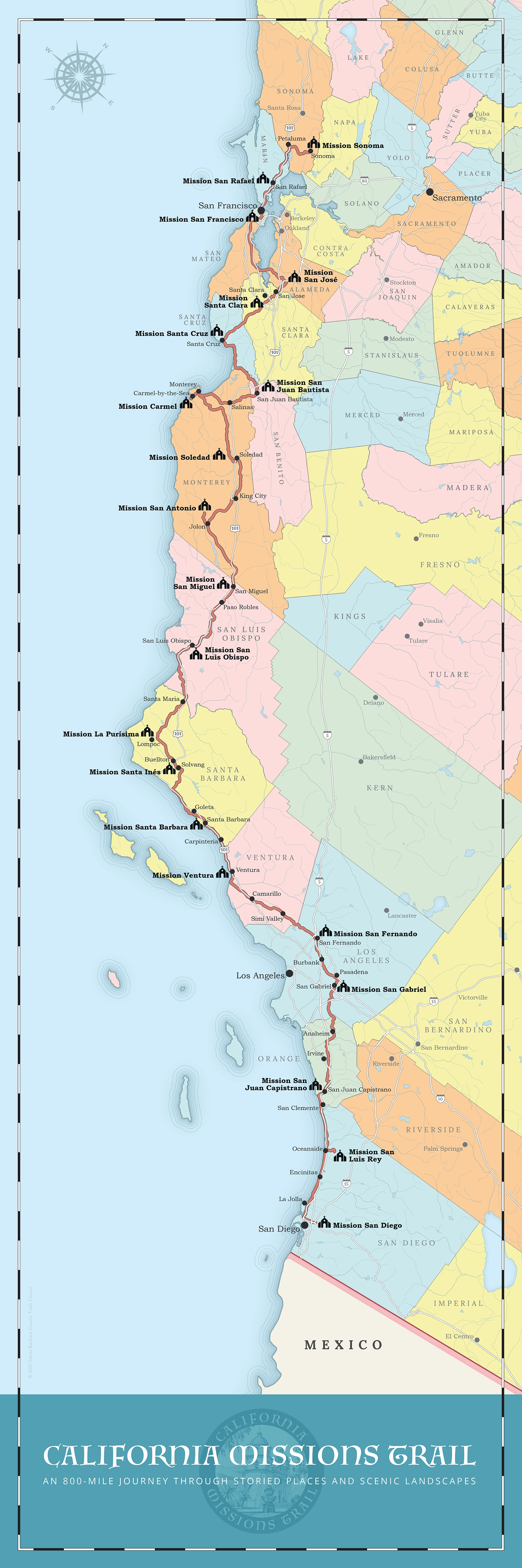 CMT-Trail-from Sonoma To San Diego