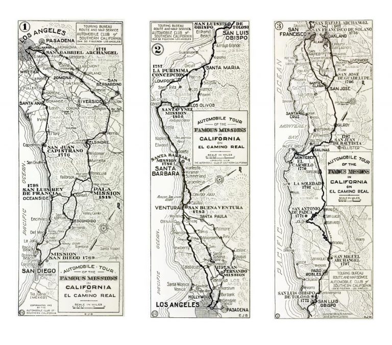 The Early Days of the Missions - Auto Strip Maps 768x676 