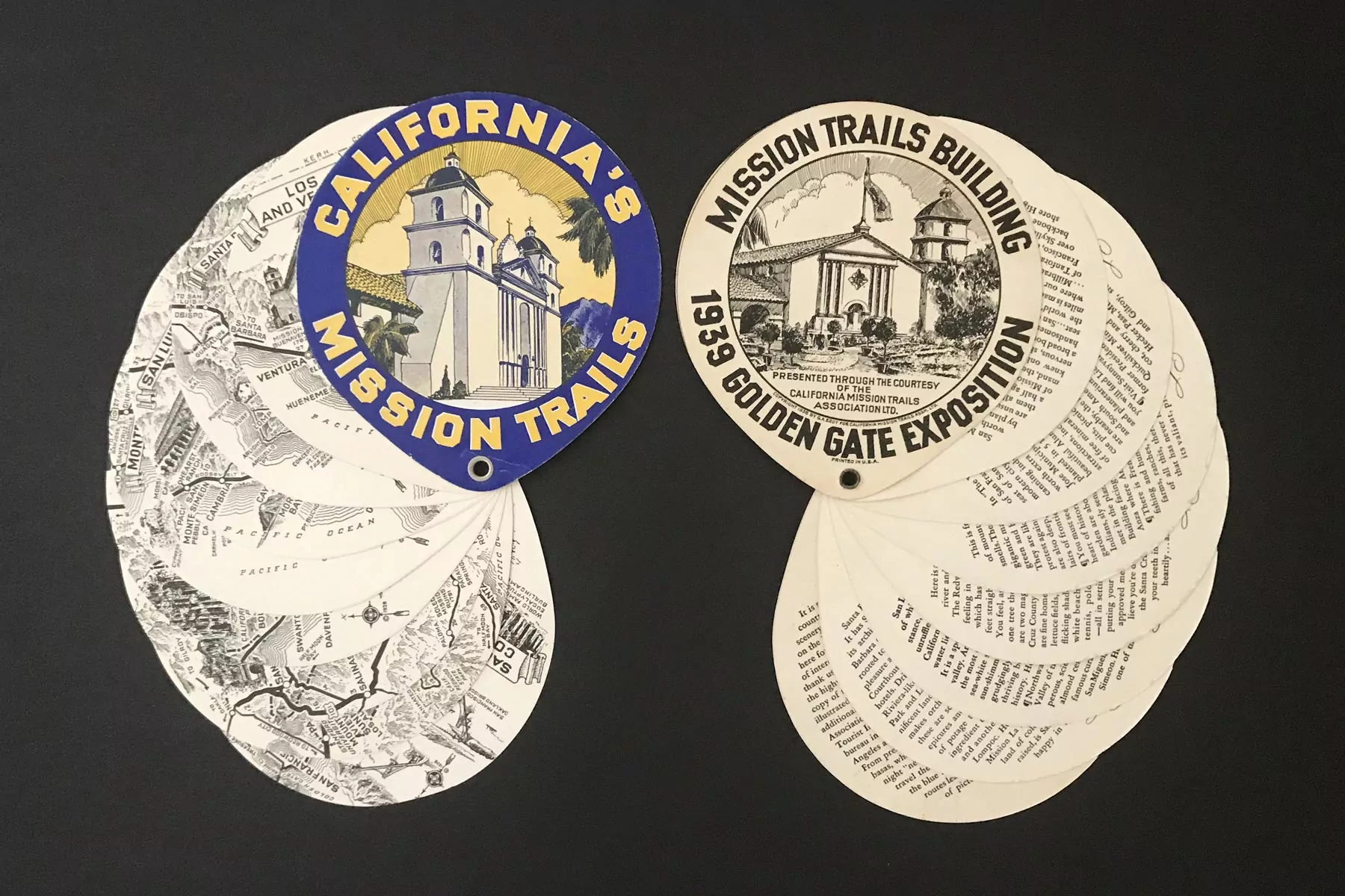 california mission trails maps