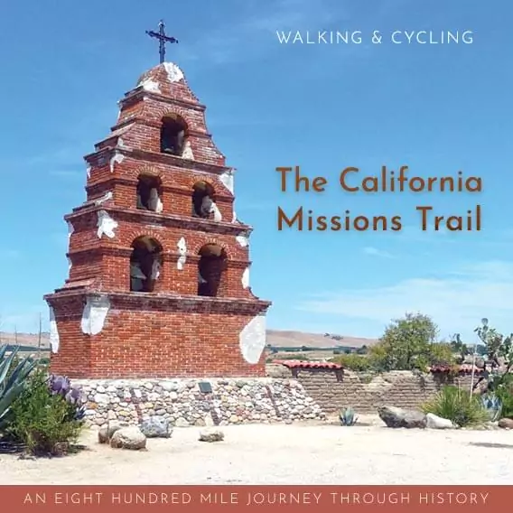 California missions trail books and publications